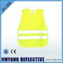 high visibility Low-elastic yarn reflective roadway safety vest